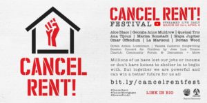 #CancelRent Festival  – We demand to cancel Rent